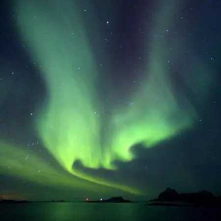 Northern Lights - Andoya/vesteralen 山林小屋 Risoyhamn