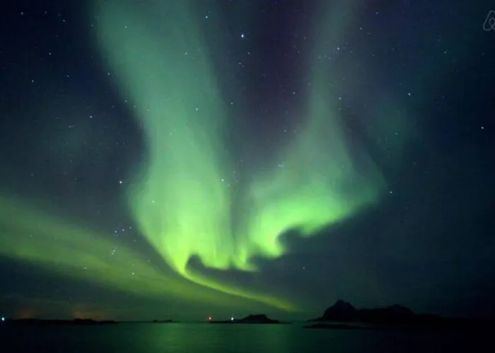 Northern Lights - Andoya/vesteralen بيت خشبي Risoyhamn